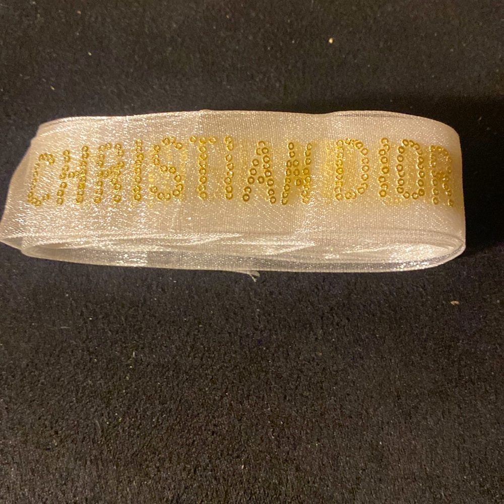 Authentic Christian Dior Ribbon 68”